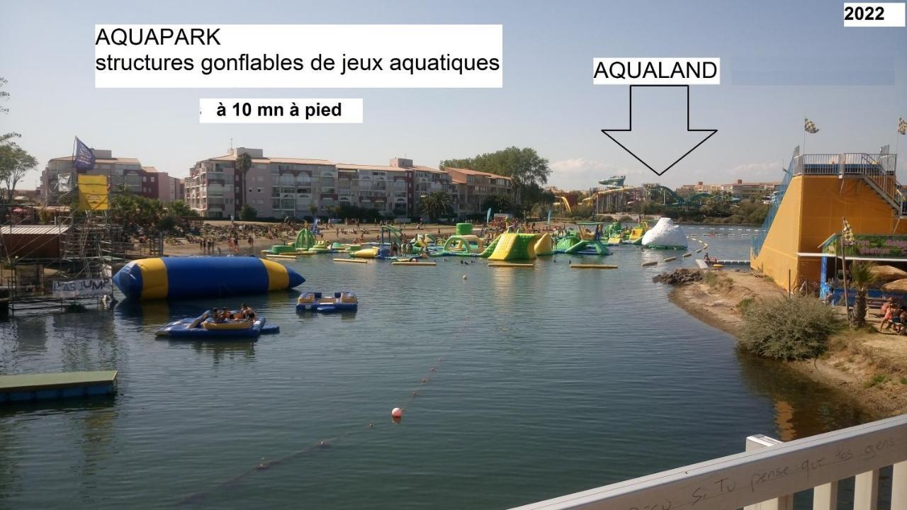 Lara 1 - Grand T2 Loggia Sans Vis-A-Vis Parking - Pres Centre-Port, Ile Des Loisirs, Plage Richelieu 아그 외부 사진
