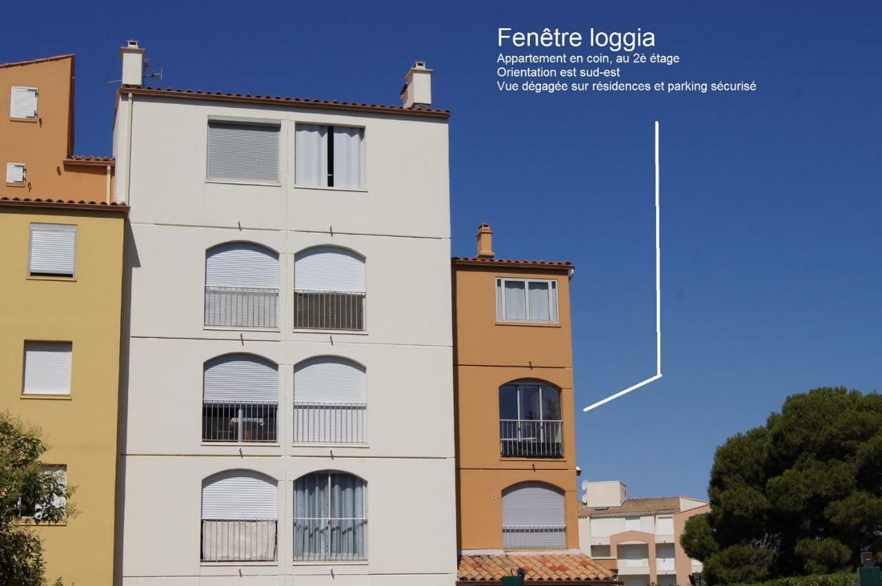 Lara 1 - Grand T2 Loggia Sans Vis-A-Vis Parking - Pres Centre-Port, Ile Des Loisirs, Plage Richelieu 아그 외부 사진