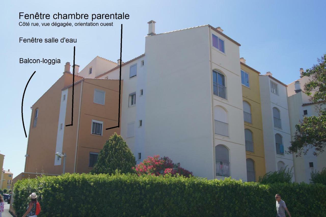 Lara 1 - Grand T2 Loggia Sans Vis-A-Vis Parking - Pres Centre-Port, Ile Des Loisirs, Plage Richelieu 아그 외부 사진